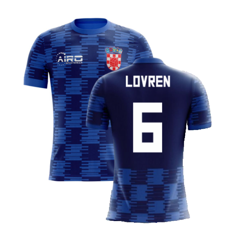 2024-2025 Croatia Away Concept Shirt (Lovren 6)