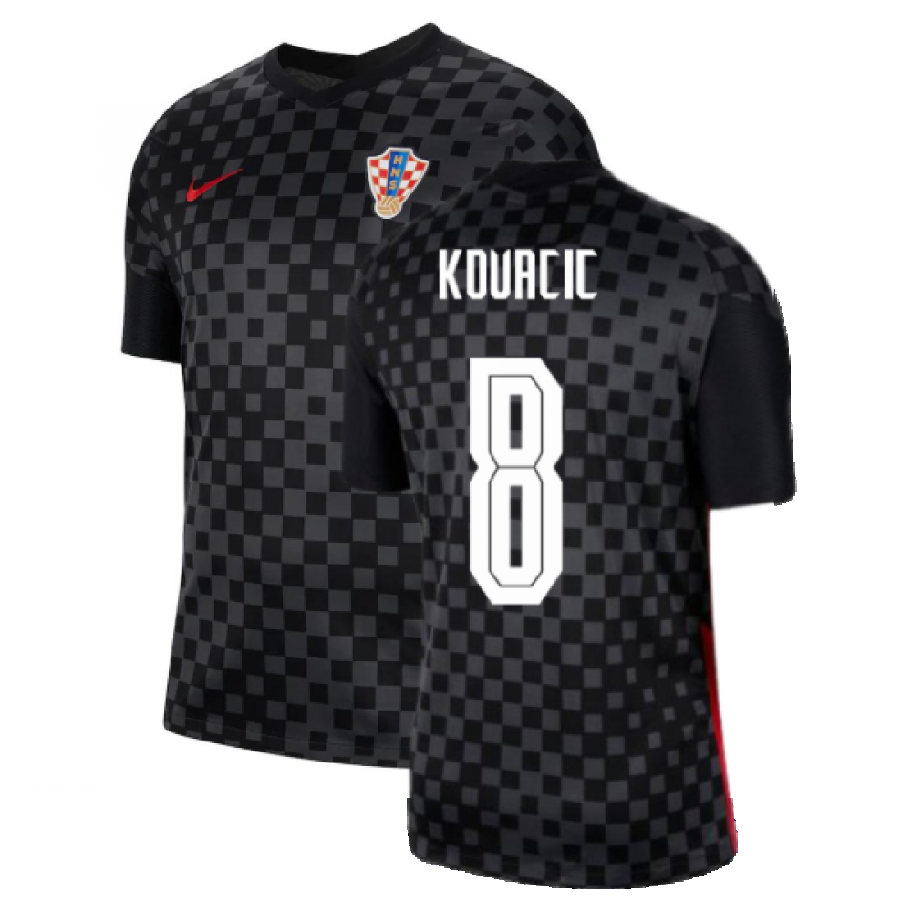 2020-2021 Croatia Away Nike Football Shirt (KOVACIC 8)