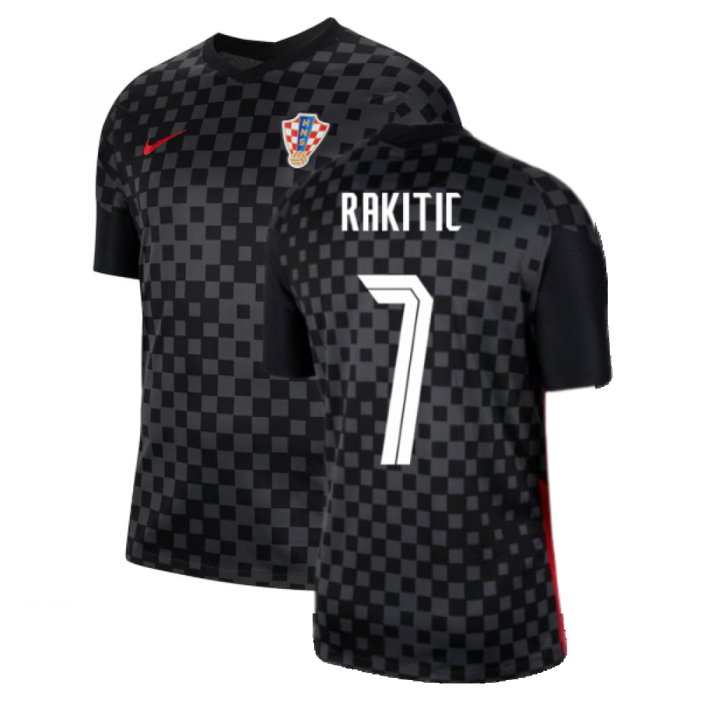 2020-2021 Croatia Away Nike Football Shirt (RAKITIC 7)