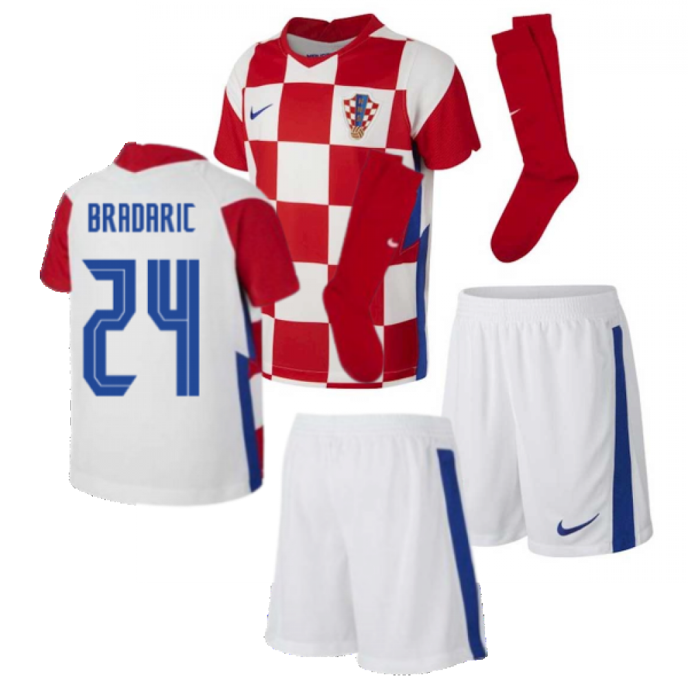 2020-2021 Croatia Home Mini Kit (BRADARIC 24)