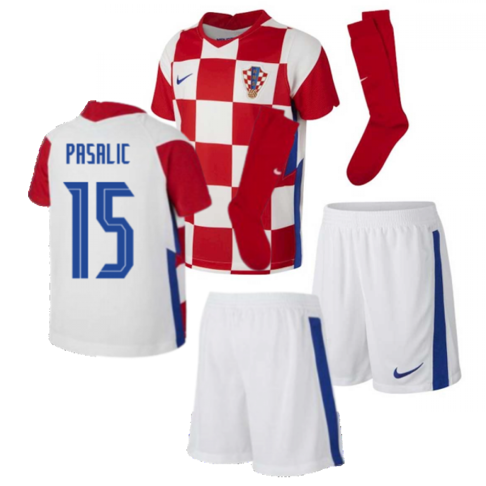 2020-2021 Croatia Home Mini Kit (PASALIC 15)