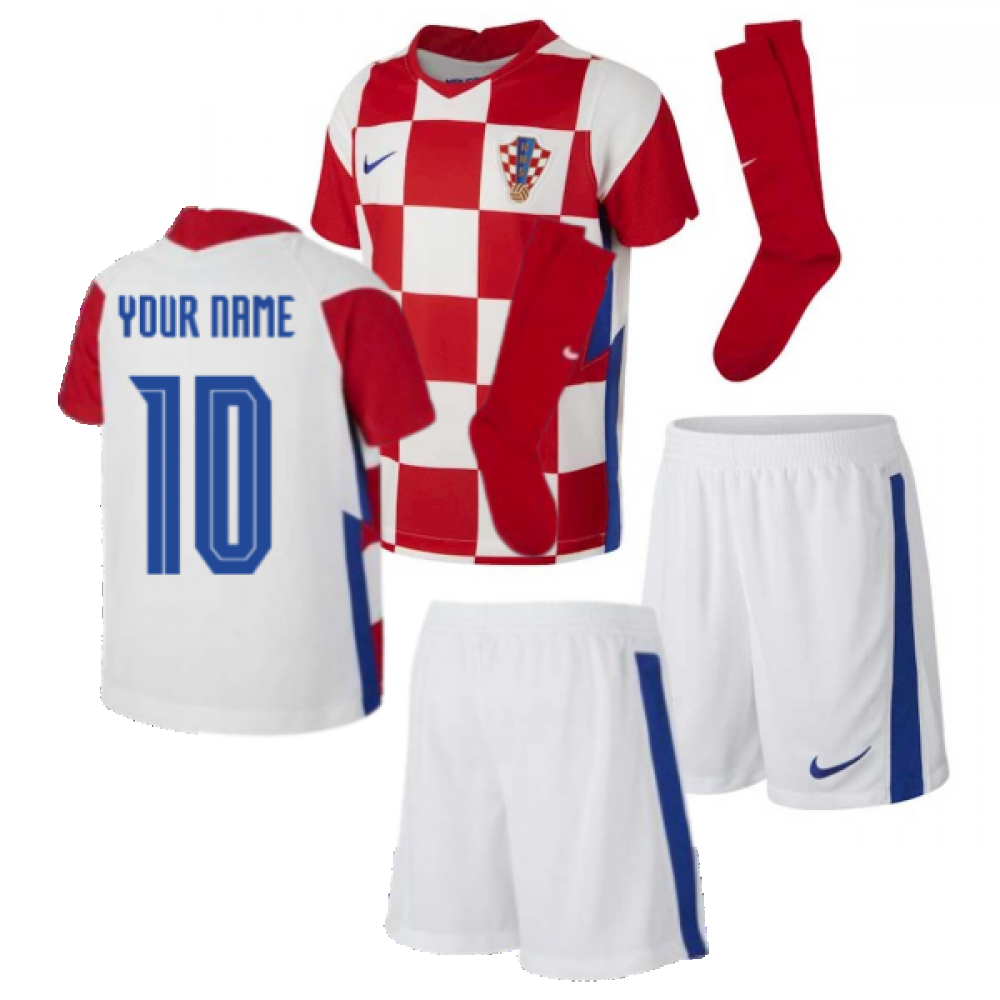 2020-2021 Croatia Home Mini Kit (Your Name)