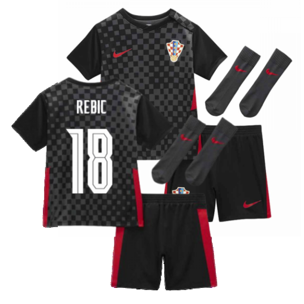 2020-2021 Croatia Little Boys Away Mini Kit (REBIC 18)