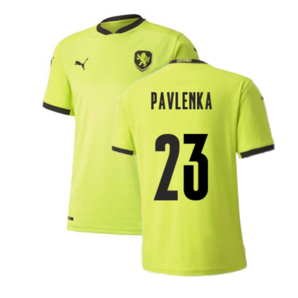 2020-2021 Czech Republic Away Puma Football Shirt (Kids) (PAVLENKA 23)