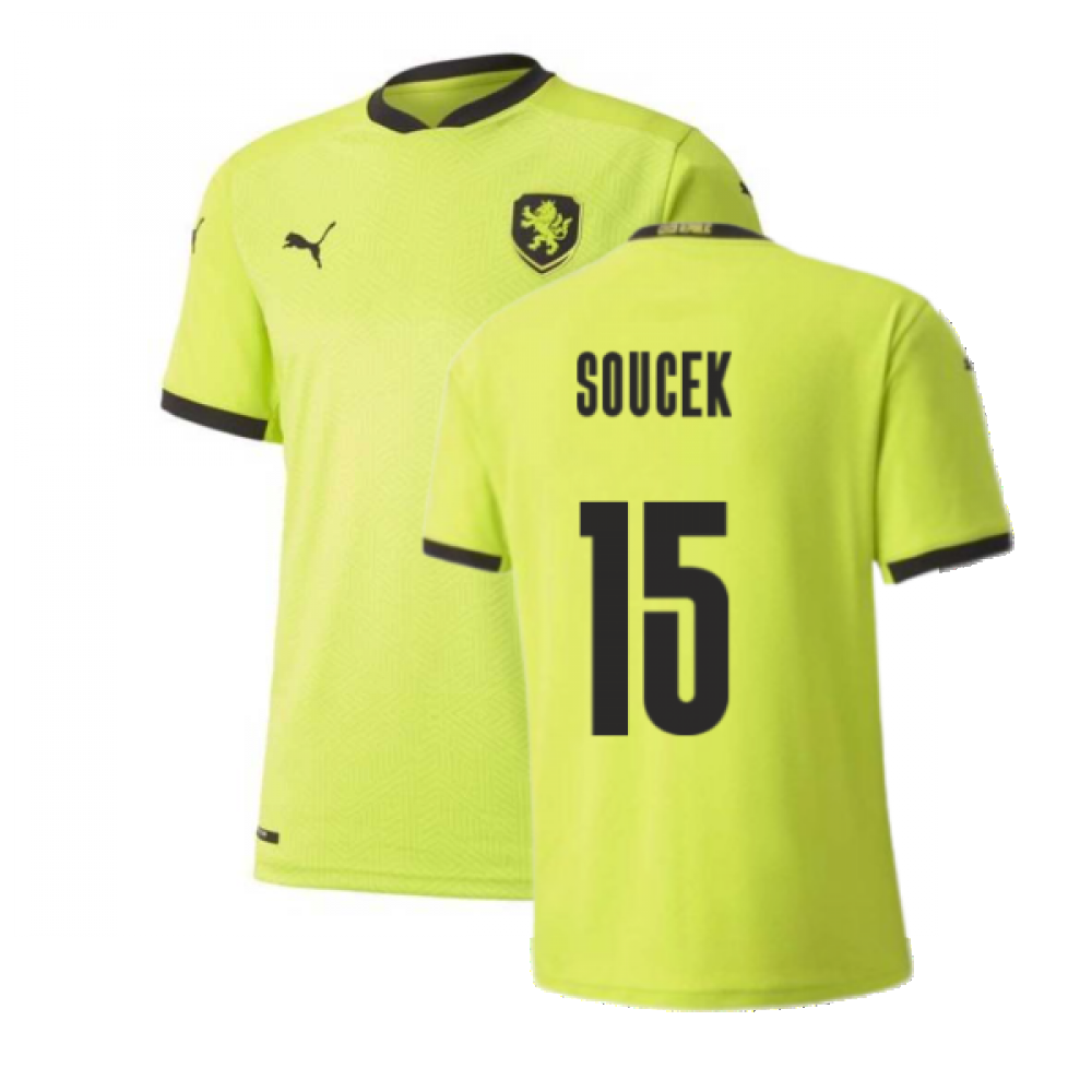 2020-2021 Czech Republic Away Puma Football Shirt (SOUCEK 15)