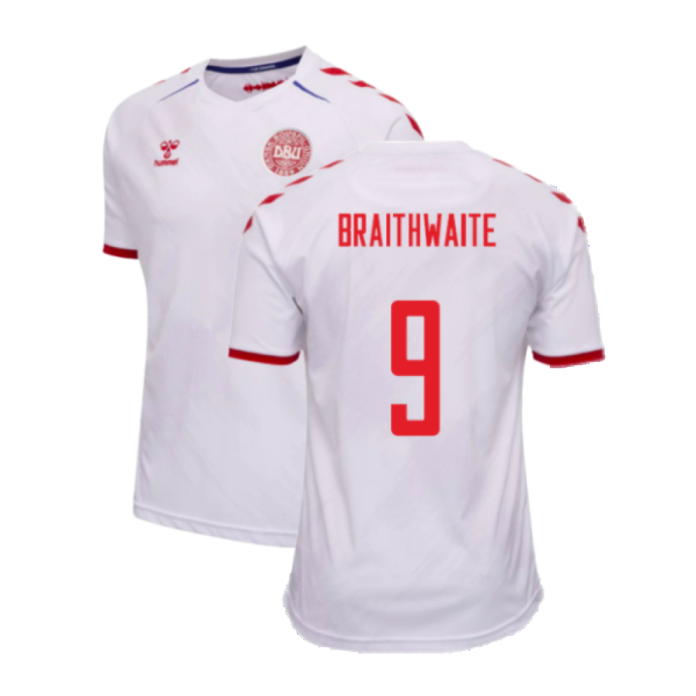 2020-2021 Denmark Away Shirt (BRAITHWAITE 9)