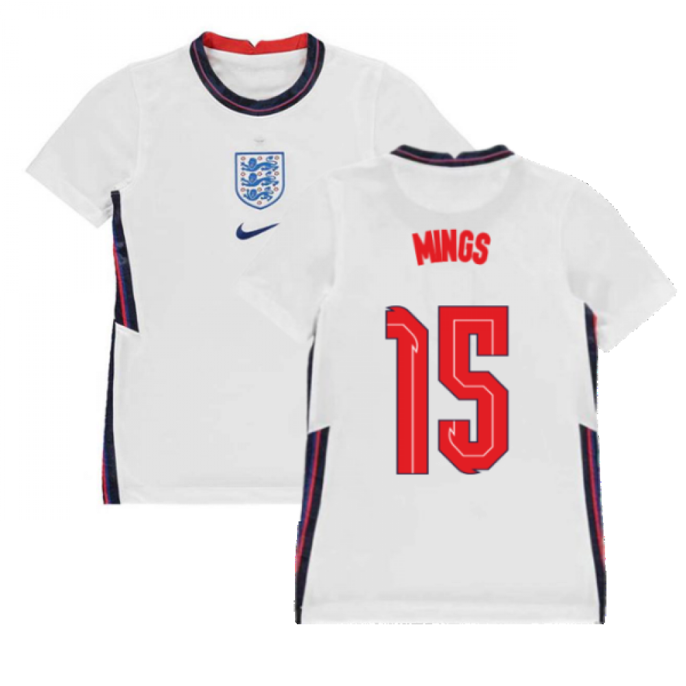 2020-2021 England Home Nike Football Shirt (Kids) (Mings 15)