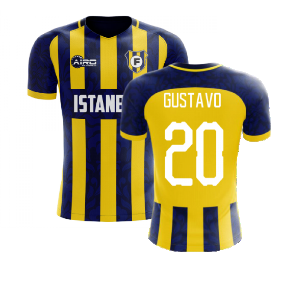 2024-2025 Fenerbahce Home Concept Football Shir (Gustavo 20)