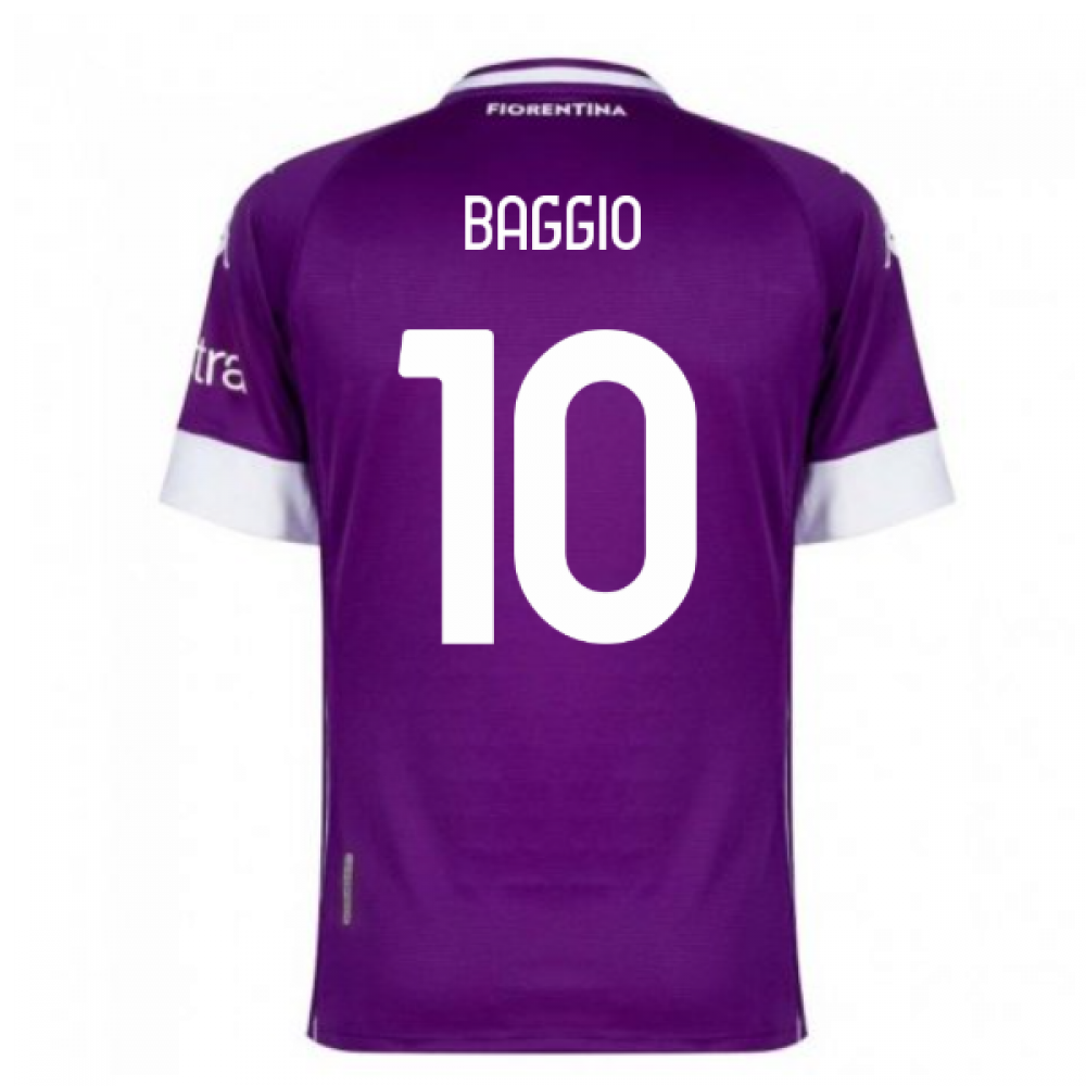 2020-2021 Fiorentina Home Shirt (BAGGIO 10)