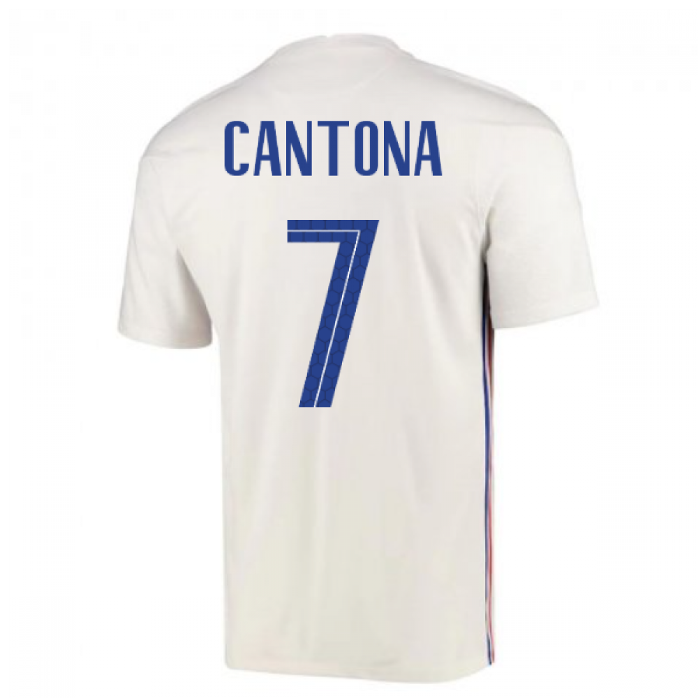 2020-2021 France Away Nike Football Shirt (CANTONA 7)