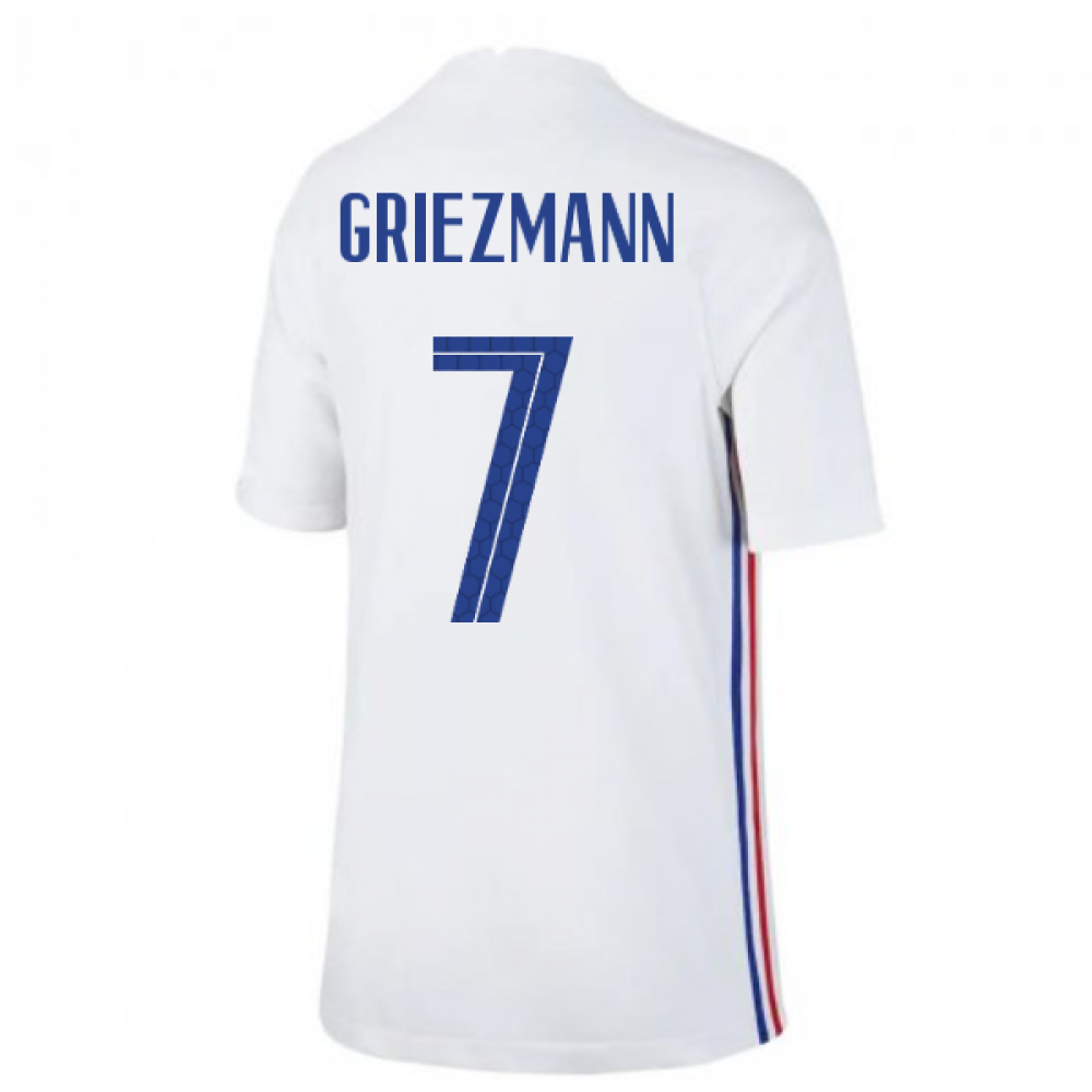 2020-2021 France Away Nike Football Shirt (Kids) (GRIEZMANN 7)