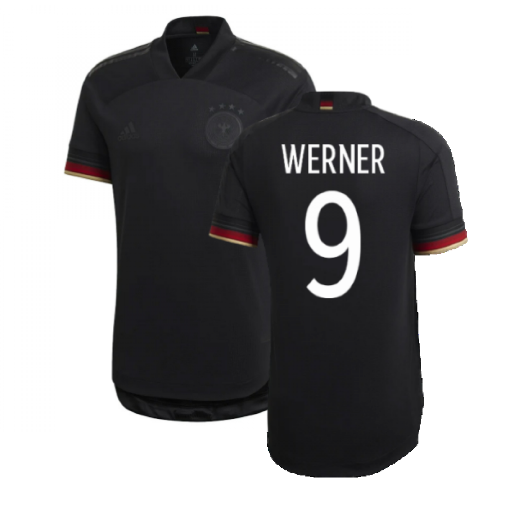 2020-2021 Germany Authentic Away Shirt (WERNER 9)