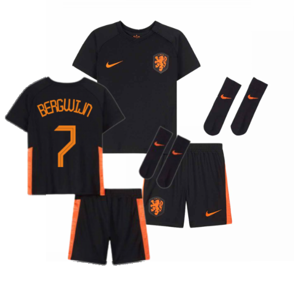 2020-2021 Holland Away Nike Baby Kit (BERGWIJN 7)