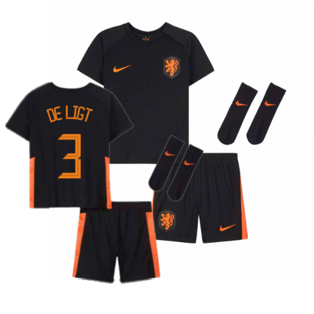 2020-2021 Holland Away Nike Baby Kit (DE LIGT 3)