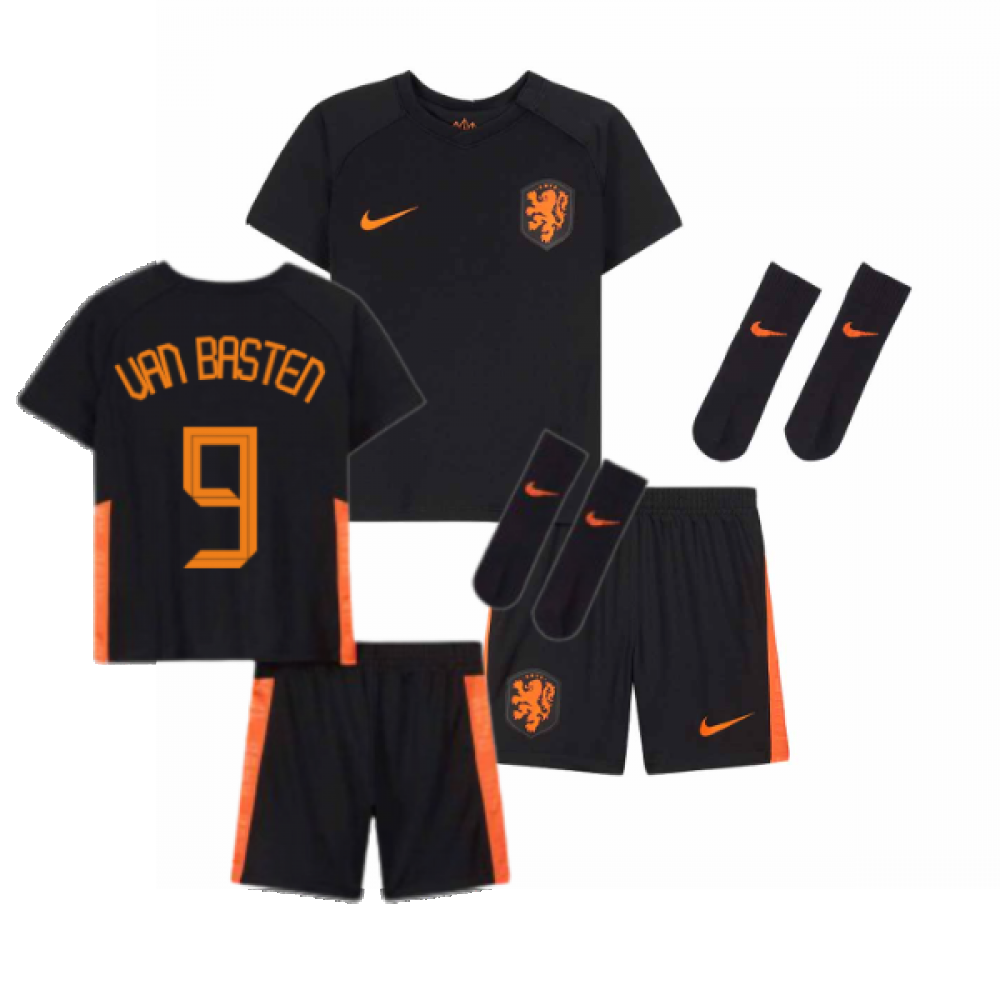 2020-2021 Holland Away Nike Baby Kit (VAN BASTEN 9)