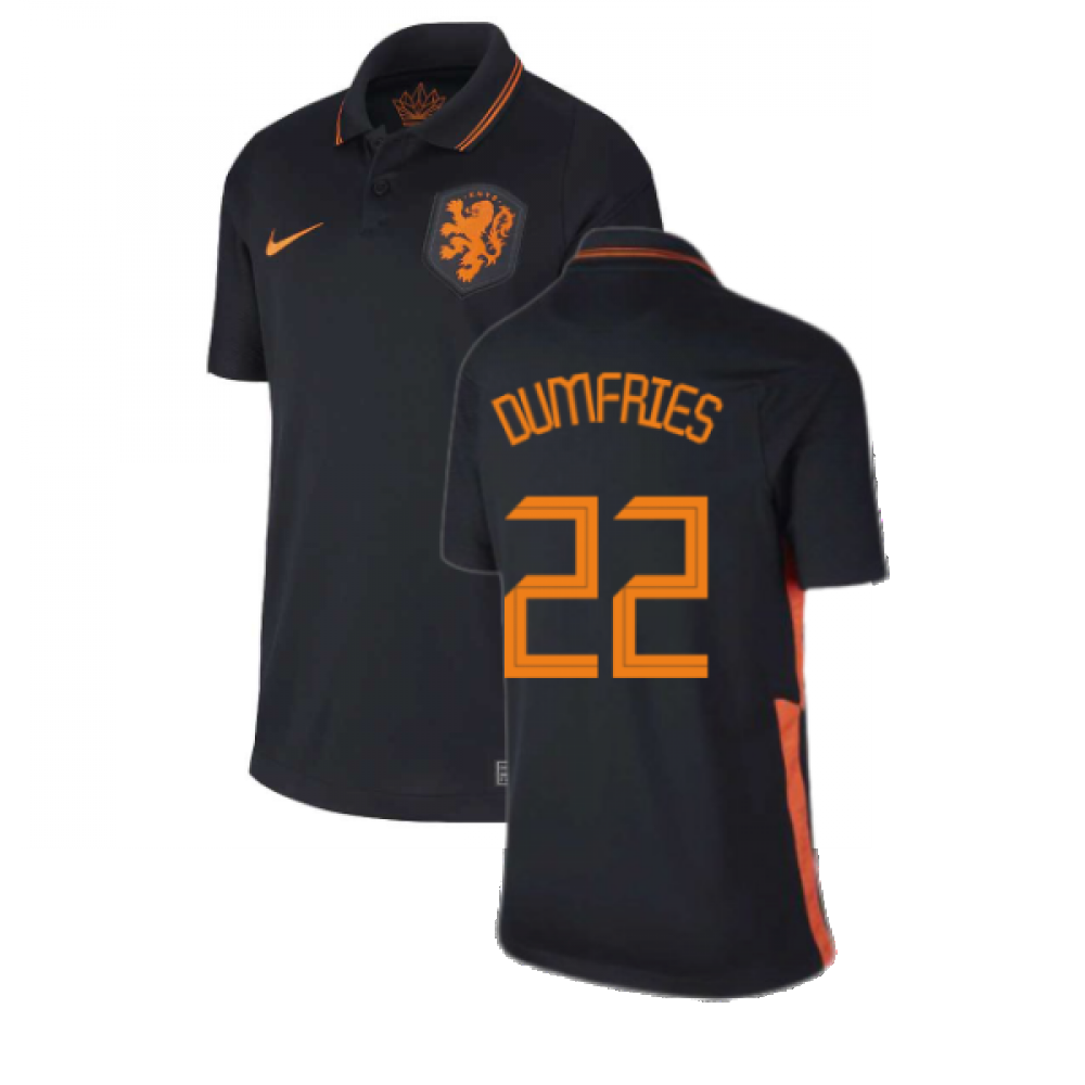 2020-2021 Holland Away Nike Football Shirt (Kids) (DUMFRIES 22)