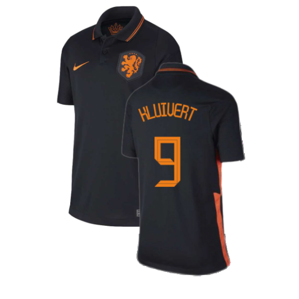 2020-2021 Holland Away Nike Football Shirt (Kids) (KLUIVERT 9)