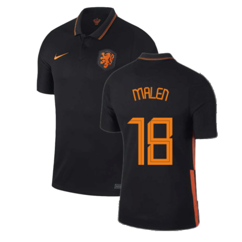 2020-2021 Holland Away Nike Football Shirt (MALEN 18)