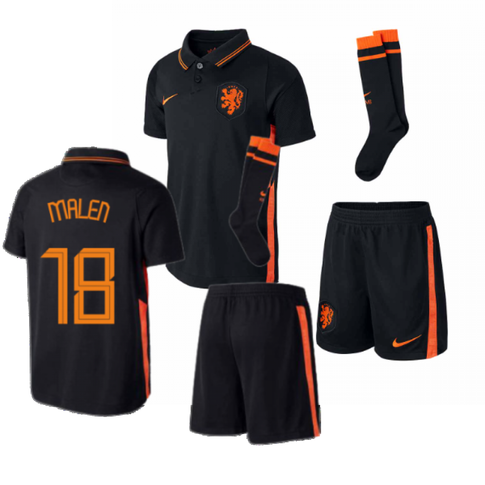 2020-2021 Holland Away Nike Mini Kit (MALEN 18)
