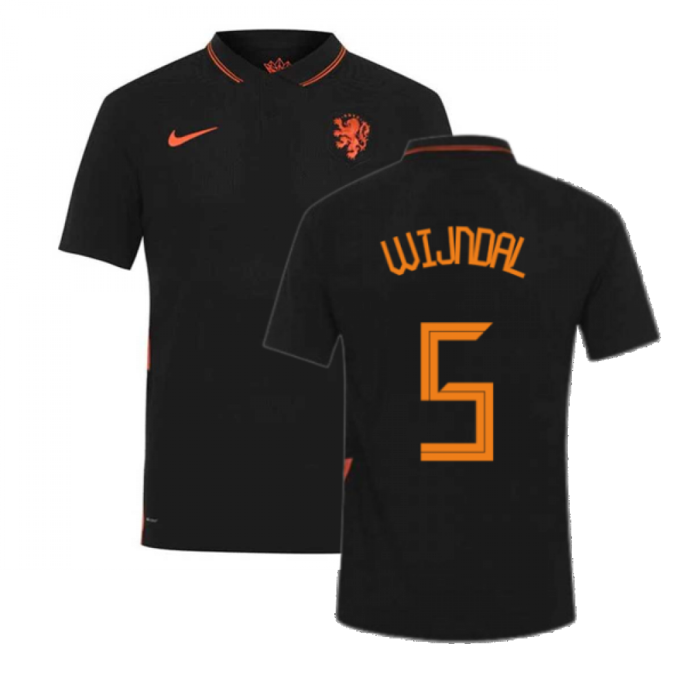 2020-2021 Holland Away Nike Vapor Match Shirt (WIJNDAL 5)