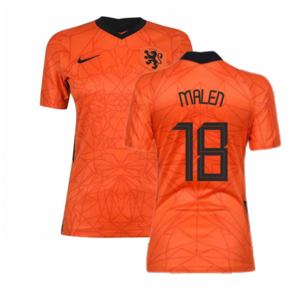 2020-2021 Holland Home Nike Womens Shirt (MALEN 18)