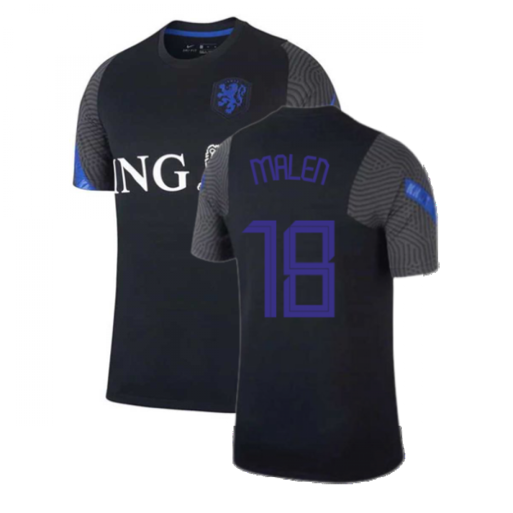 2020-2021 Holland Nike Training Shirt (Black) - Kids (MALEN 18)