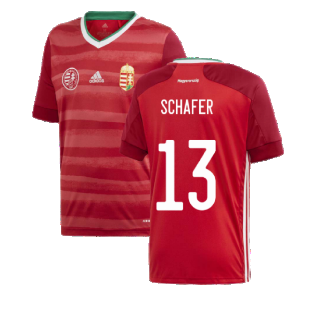 2020-2021 Hungary Home Adidas Football Shirt (Kids) (SCHAFER 13)