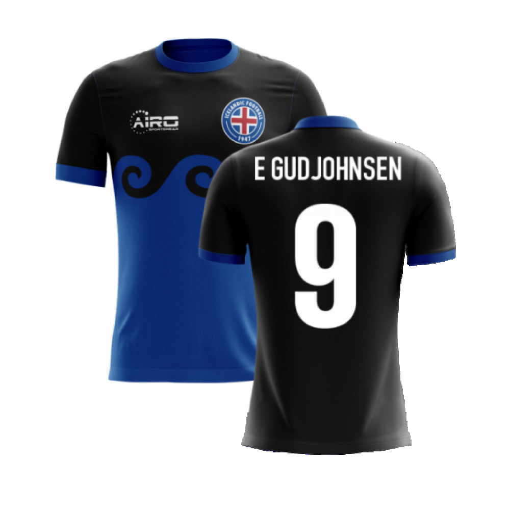 2024-2025 Iceland Airo Concept Third Shirt (E Gudjohnsen 9)