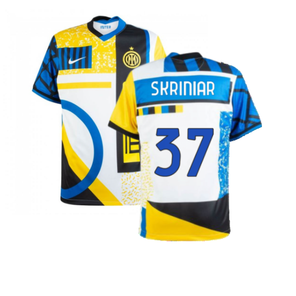 2020-2021 Inter Milan Fourth Shirt (SKRINIAR 37)