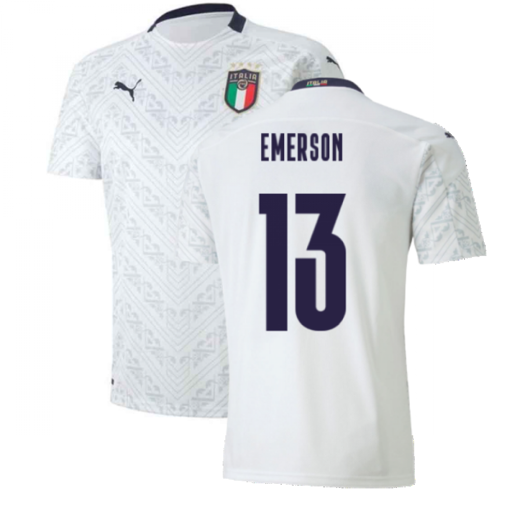 2020-2021 Italy Away Puma Football Shirt (Kids) (EMERSON 13)