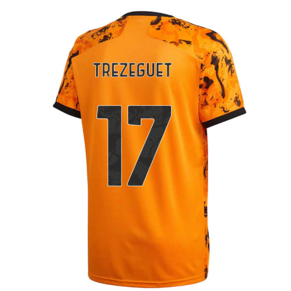 2020-2021 Juventus Adidas Third Shirt (Kids) (TREZEGUET 17)