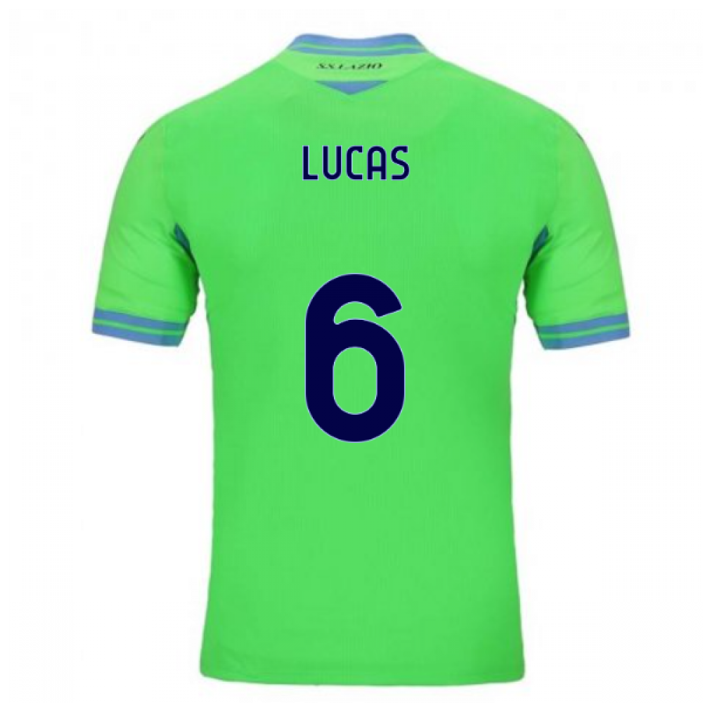 2020-2021 Lazio Away Shirt (Kids) (LUCAS 6)