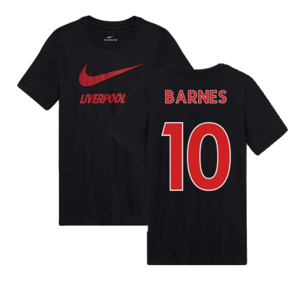 2020-2021 Liverpool Ground Tee (Black) - Kids (BARNES 10)