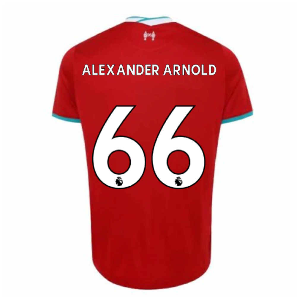 2020-2021 Liverpool Home Shirt (ALEXANDER ARNOLD 66)