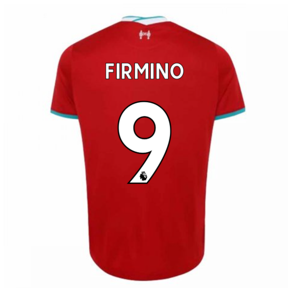 2020-2021 Liverpool Home Shirt (FIRMINO 9)