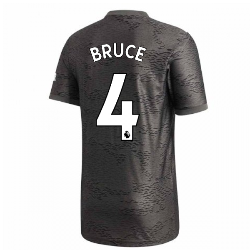 2020-2021 Man Utd Adidas Away Football Shirt (BRUCE 4)