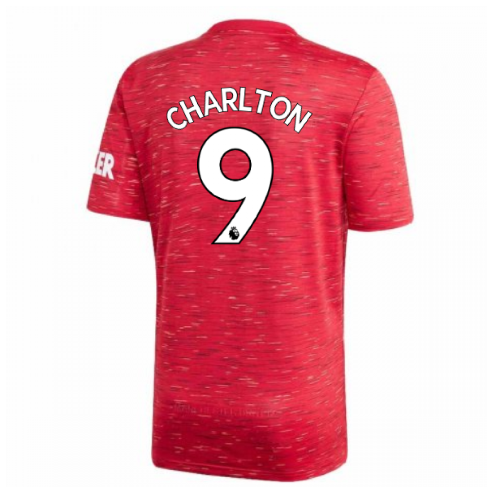 2020-2021 Man Utd Adidas Home Football Shirt (CHARLTON 9)