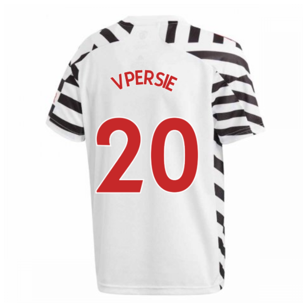 2020-2021 Man Utd Adidas Third Football Shirt (Kids) (V.PERSIE 20)