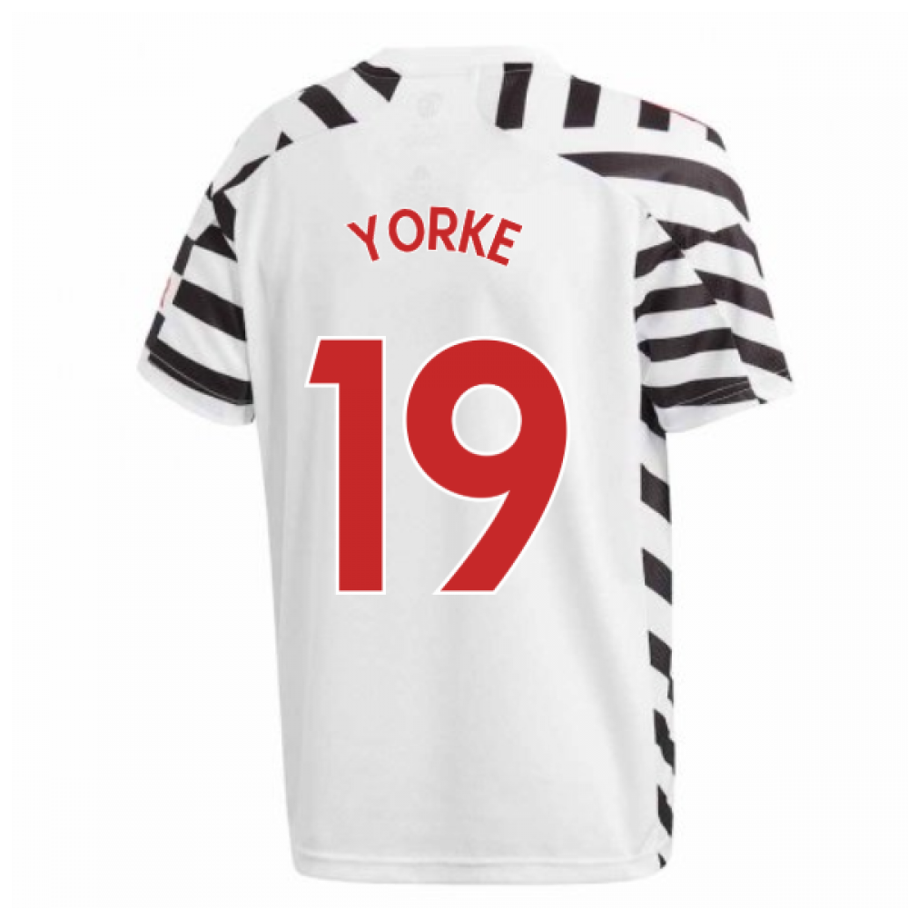 2020-2021 Man Utd Adidas Third Football Shirt (Kids) (YORKE 19)