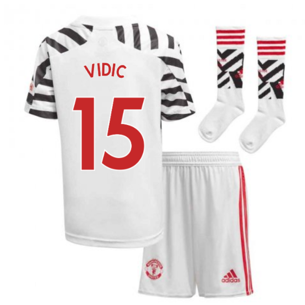 2020-2021 Man Utd Adidas Third Little Boys Mini Kit (VIDIC 15)