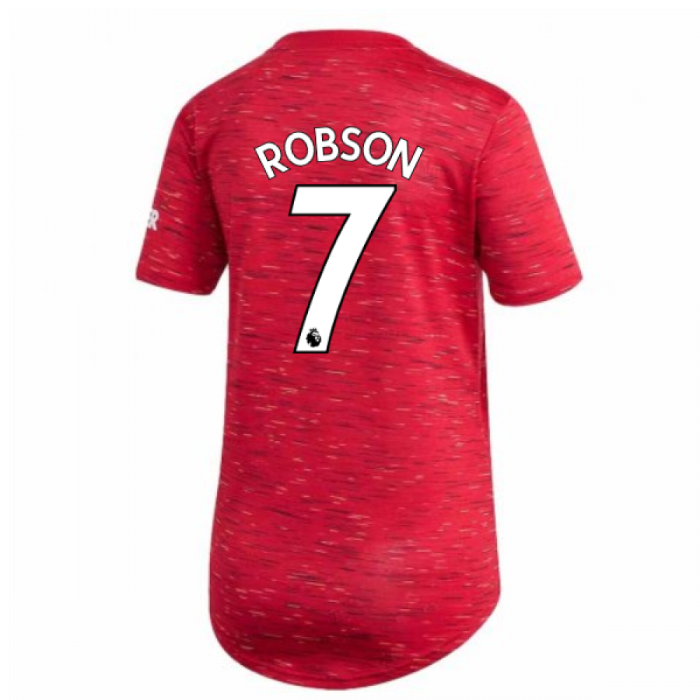 2020-2021 Man Utd Adidas Womens Home Shirt (ROBSON 7)