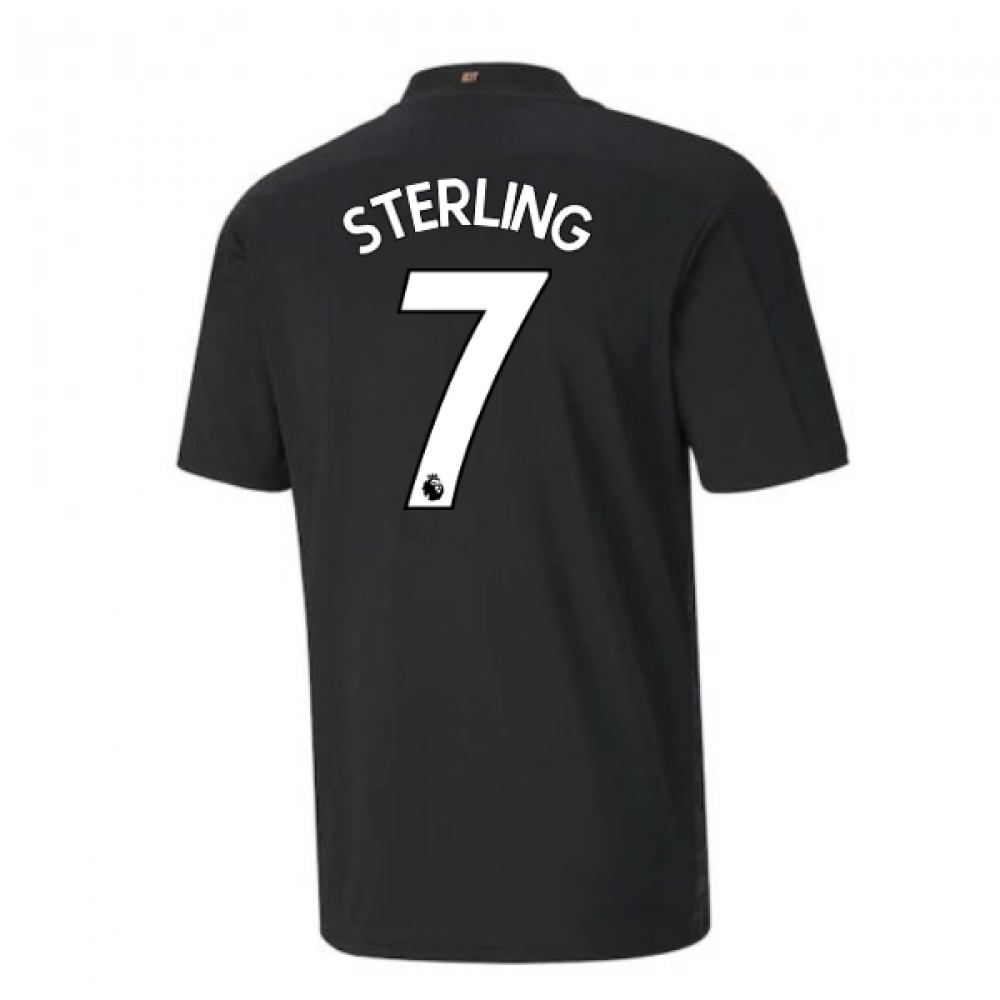 2020-2021 Manchester City Puma Away Football Shirt (STERLING 7)