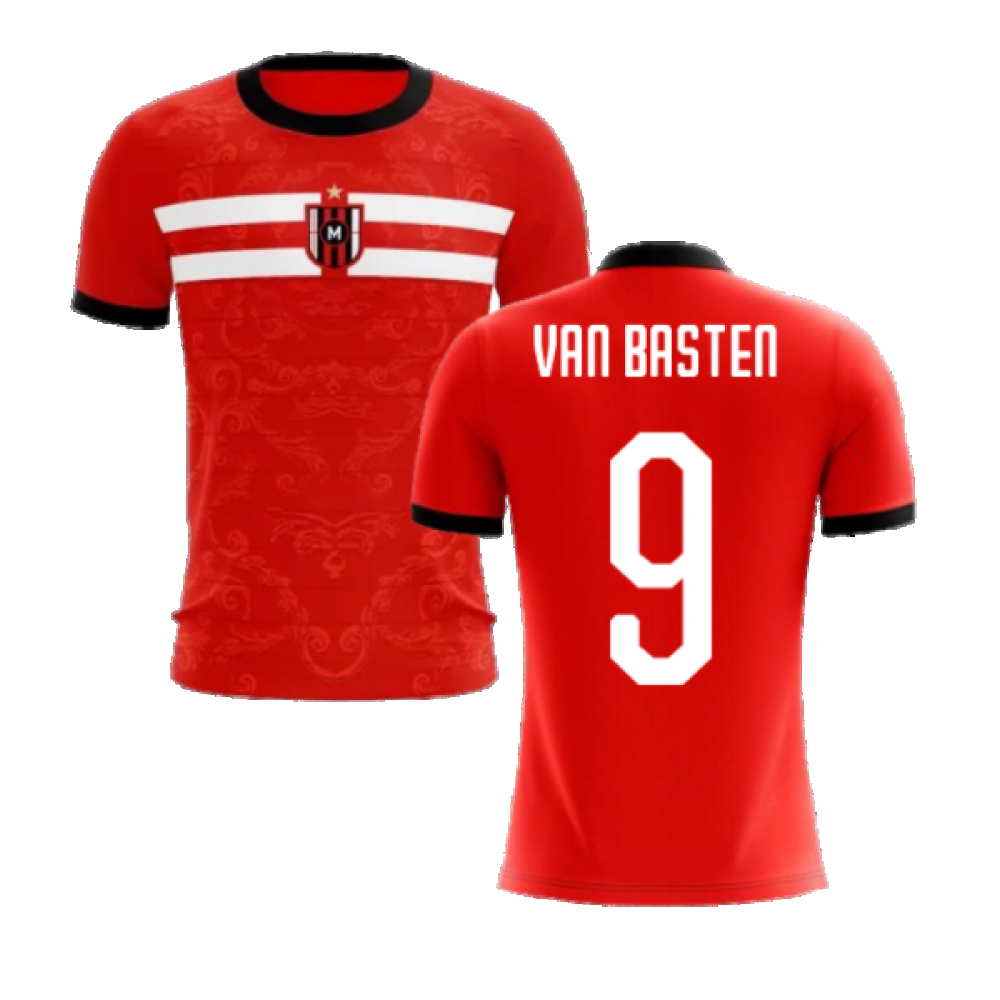 2024-2025 Milan Away Concept Football Shirt (Van Basten 9)