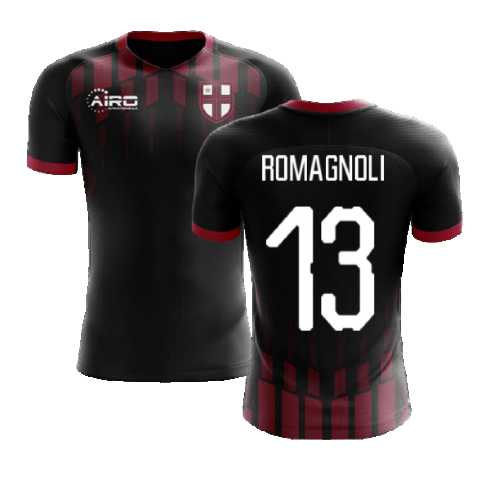 2024-2025 Milan Pre-Match Concept Football Shirt (ROMAGNOLI 13)