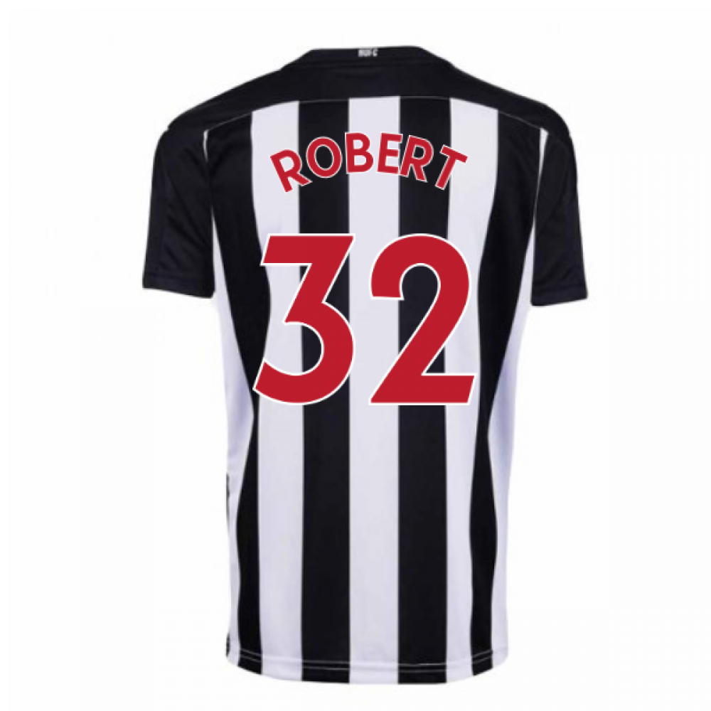 2020-2021 Newcastle Home Football Shirt (Kids) (ROBERT 32)