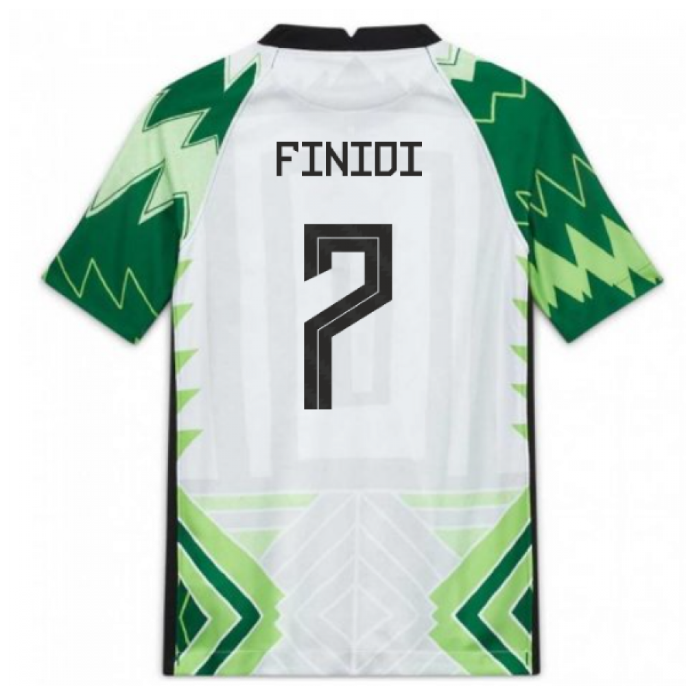 2020-2021 Nigeria Home Shirt (Kids) (FINIDI 7)