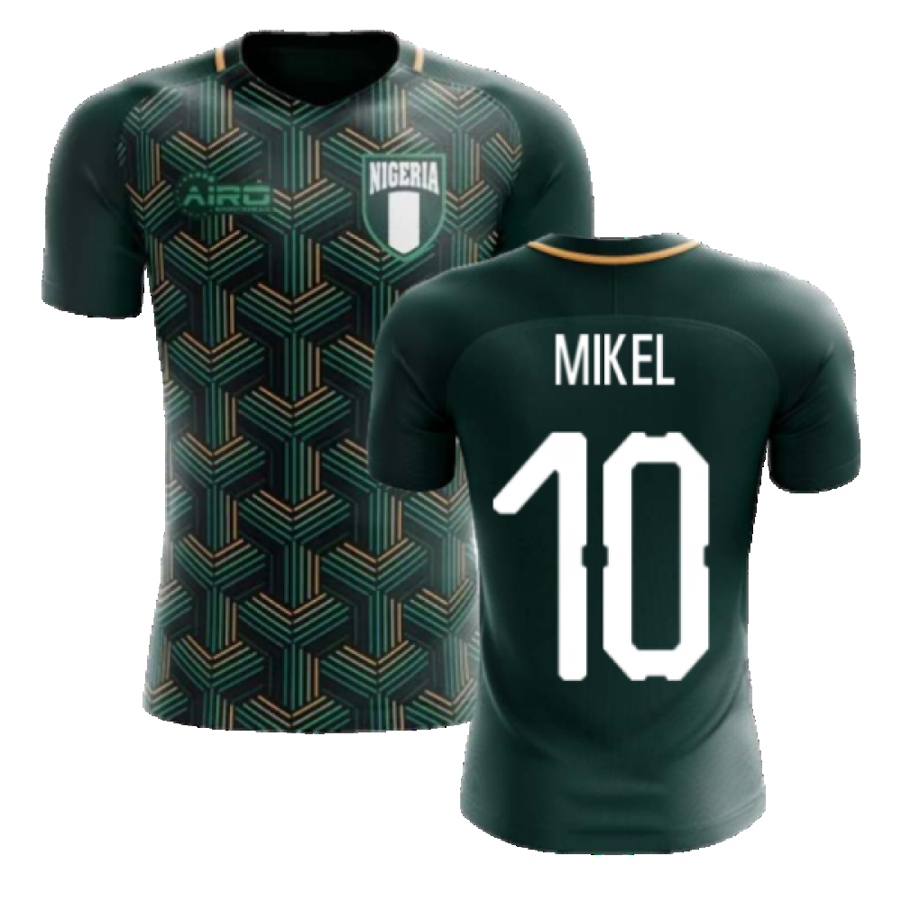 2025-2026 Nigeria Third Concept Football Shirt (Mikel 10)