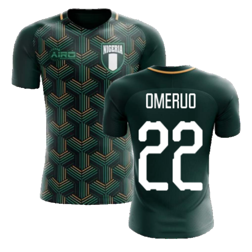 2024-2025 Nigeria Third Concept Football Shirt (Omeruo 22)