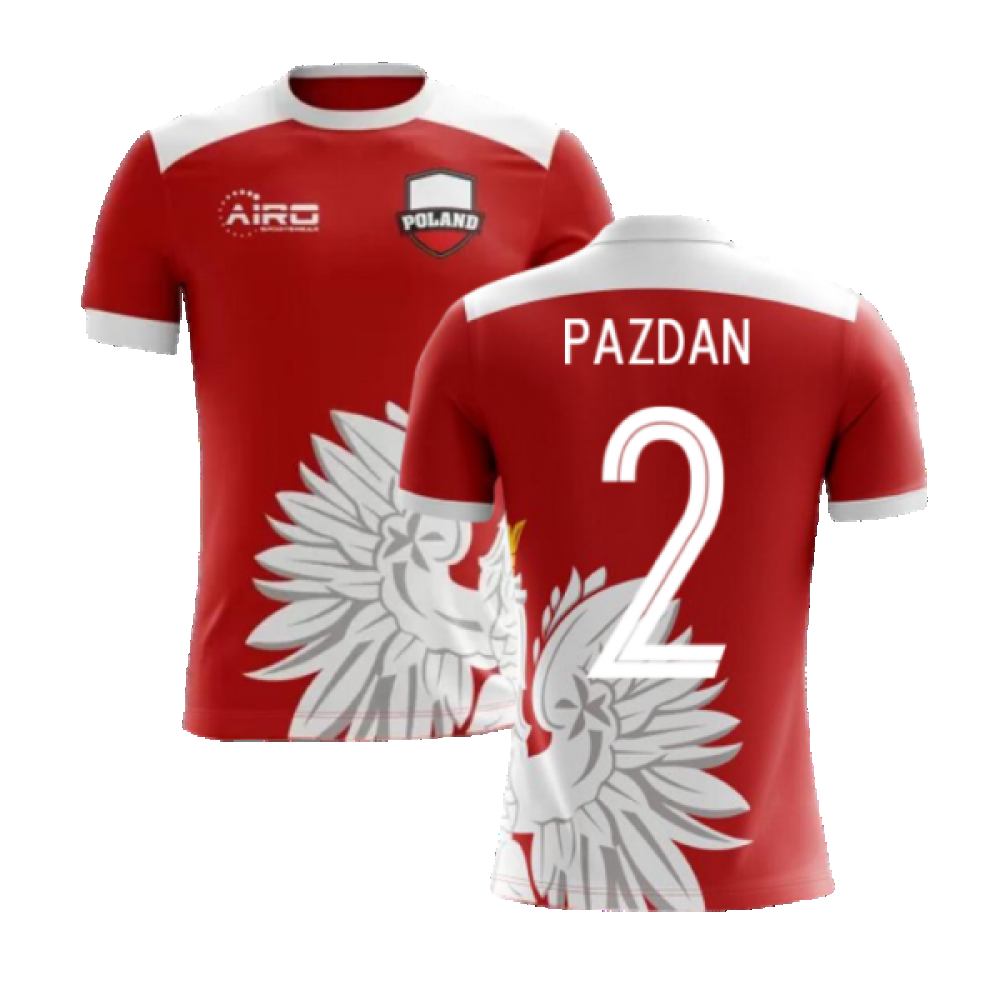 2024-2025 Poland Away Concept Football Shirt (Pazdan 2) - Kids