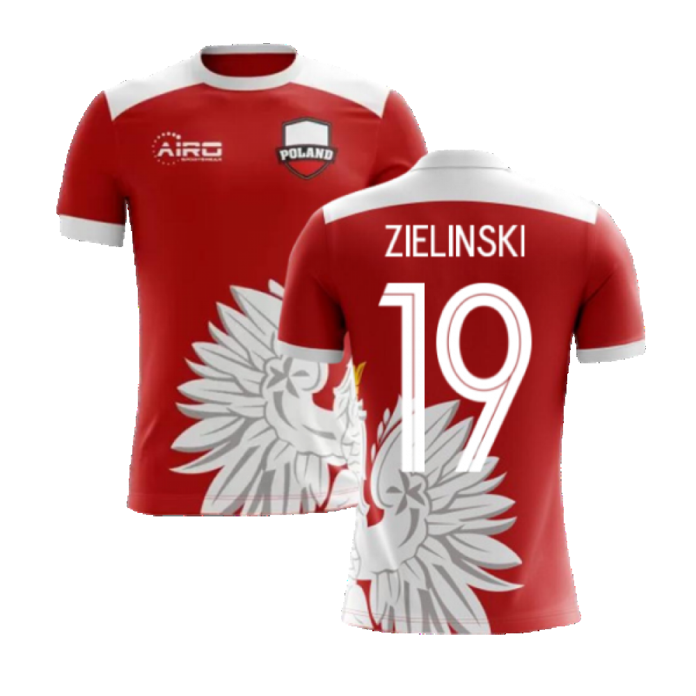 2025-2026 Poland Away Concept Football Shirt (Zielinski 19) - Kids